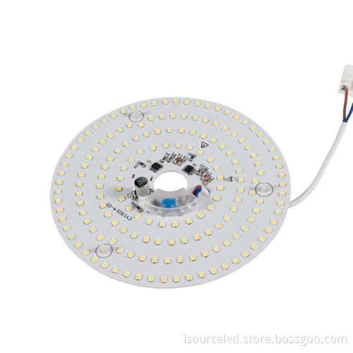 white light led dimmer module round ac 220v